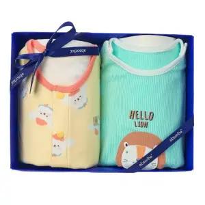 [갤러리아] (압소바출산,백일,돌,유아내의세트)도도내의(노)+호루7부내의민(A1A-10386SET)