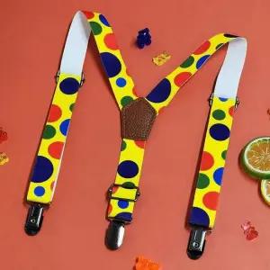 패턴 어린이 멜빵 방울 주니어멜빵 아동멜빵 유아멜빵 패션멜빵 키즈멜빵