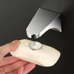 자석 비누홀더 케이스 비누건조 거치대 걸이 받침 곽_23492892