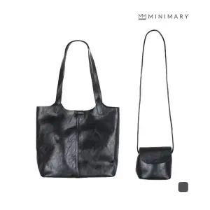 [미니마리] 림보비건레더쇼퍼백 (MMA3BG06)