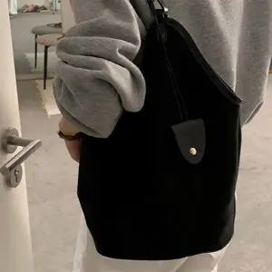 [다잇템] 여성 대형 휘뚜루 안경포켓 레더 가을용 보부상 숄더백 가방