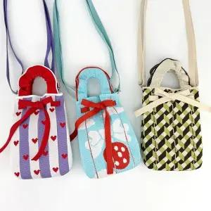 [아도라하우스]어반백 여성니트백 니트 미니 토트 크로스백URB_W026