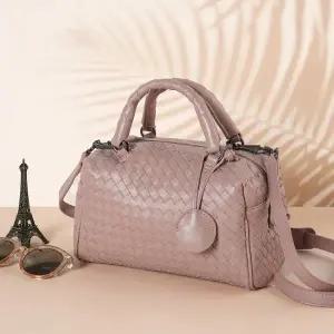 [아도라하우스]어반백 여성토트백 위빙 양가죽 토트크로스URB_W962