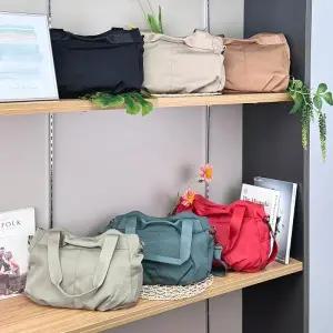 [아도라하우스]어반백 여성크로스백 여성 캐주얼 데일리 주름 숄더 크로스백URB_W510