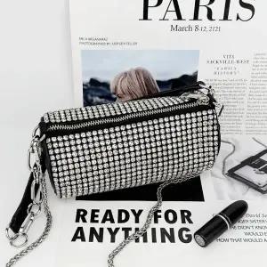 [아도라하우스]어반백 여성크로스백 스터드 원통 크로스백URB_W568