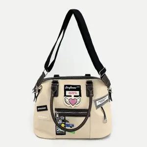 [아도라하우스]어반백 여성크로스백 레더 와펜 숄더 크로스백URB_W561