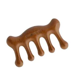 [셀러에이드]리프팅괄사 원목 파우치 선물용박스포장 림프 우드 선물 어버이날