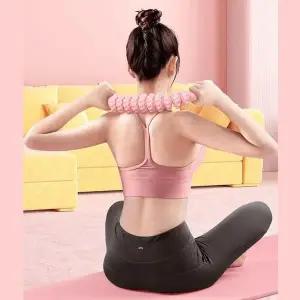 [셀러에이드]롤링롤러 안마봉 마사지스틱 2color 허벅지 종아리 허리 어깨