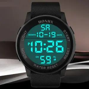 [콩심팥심]디지털 손목시계 스포츠 스톱워치 알람 캐주얼