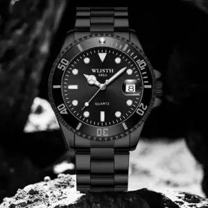 [콩심팥심]메탈 손목시계 남성 아날로그 정장 직장인 고급