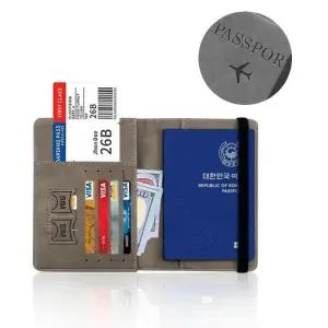 [라일리] Rly RFID차단 지갑 케이스 여권 안티스키밍 해외여