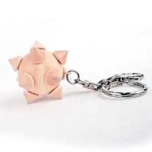 [셀러에이드]편백지압볼 손지압기 원뿔지압볼 편백나무지압볼 손지압열쇠고리