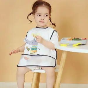 어린이 유아 이유식 식사 조끼형 턱받이 선택 악어 아기용품