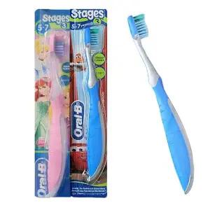 오랄비 스테이지3 5-7세 캐릭터 유아칫솔 어린이용