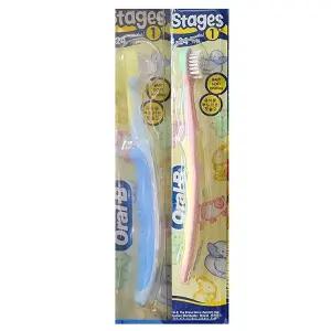 오랄비 스테이지1 4-24개월 캐릭터 유아칫솔 어린이