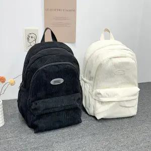 어반백 여성백팩 코듀로이 골덴 베이직 백팩URB W173