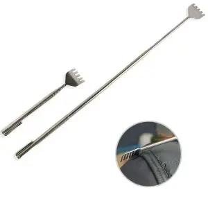 [셀러에이드]선물용 길이조절 휴대용 스텐 펜 여행용 효자손 손목보호