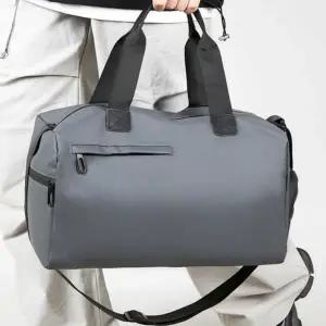 [콩심팥심]여행용 헬스 더블 포켓 크로스보드 보스톤백 크로스백 스포츠가방