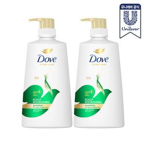 도브 스칼프 샴푸 680ml 2개