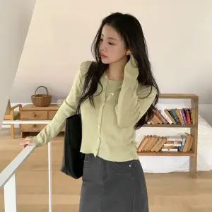 [모어렌] [MADE] 유토아 울 카라 가디건 세트 [tcd0454]