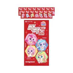 롯데웰푸드 티니핑 빼빼로  초코 8입, 432g, 2개 (총 16개)