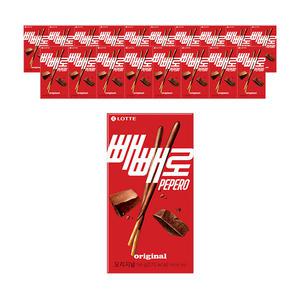롯데웰푸드 빼빼로 초코, 54g, 20개