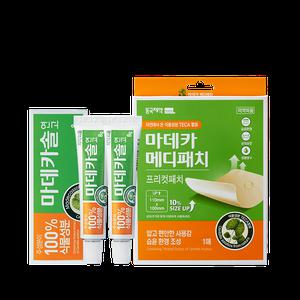 마데카솔 연고 8g 2개 + 마데카 메디패치 프리컷1매 세트