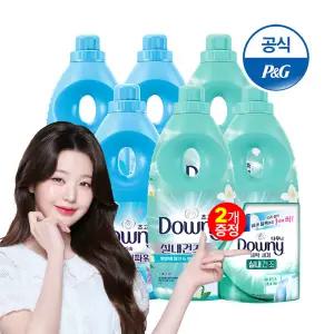 다우니 초고농축 섬유유연제 가을전용 1L 6개 모음 +200ml 2개 증정