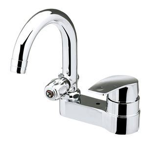 우리수도 (OD 겸용) 투홀 4인치 세면대 세면기 세면샤워겸용수전 수도꼭지 욕실 샤워기