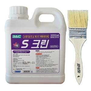 S크린 요석제거제 뇨석제거제 타일청소 L크린 사사삭  소변기탈취제 KCU-FS