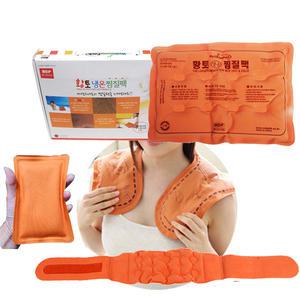 국산 황토 냉온 찜질팩 허리 무릎 어깨 뜸질기
