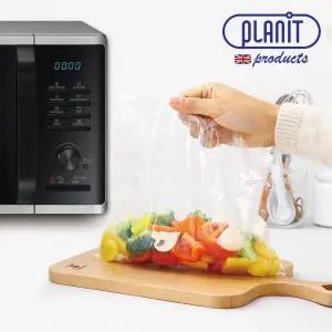 [플랜잇]영국 플랜잇 microwave steam bags/전자레인지 스팀백(25매)/렌지스팀백