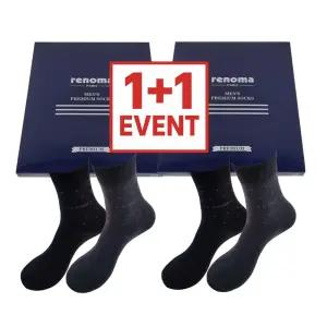 1+1 레노마 양말선물세트 성탄 명절 답례품 선물용 남성여성 정장 양말세트4종