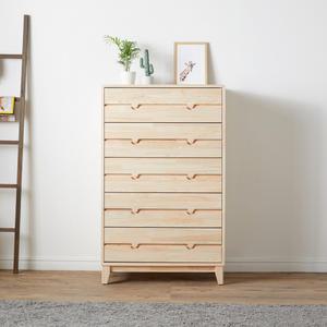 편백나무 원목 5단 서랍장, 피톤치드, SE0등급 자재,