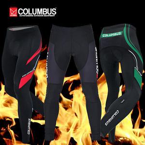 [콜럼버스] 자전거의류 겨울 기모 긴바지/자전거복 하의