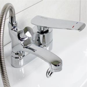 수도꼭지 욕실 세면대 샤워겸용수전 T3-460