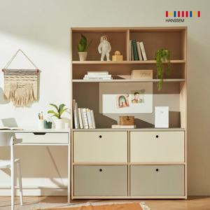 [한샘] 2P 샘 폴리 수납바스켓 (와이드) 수납 정리함