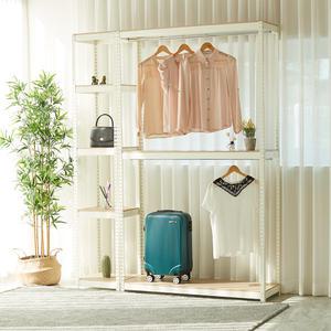 피피랙 무볼트 조립식 철제 시스템 행거 선반 옷걸이 스탠드 드레스룸