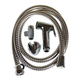 메탈호스(2M)FULL(SET) 스프레이건 변기샤워기 욕실 화장실 베린다 청소 코일호스