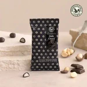 [롯데백화점]산과들에 다크초콜릿 마카다미아 100봉 견과류 초코볼 간식