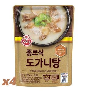 오뚜기 종로식도가니탕500g x4개 /