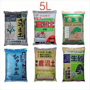 소포장 난석 모음 5L(지퍼백) 휴가토 적옥토 녹소토 동생사 배양토 화분용토