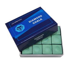 [금남당구]다이아몬드쵸크 연두색 12개 브론스윅쵸크 블루다이아몬드쵸크 선수용쵸크 한밭쵸크 프레데터