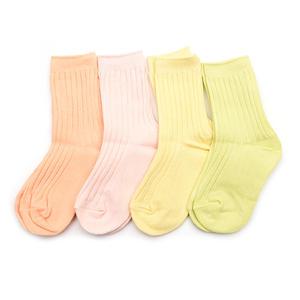 애플민트 4족 아동 골지 양말 세트 남아 여아 어린이 아기 유아