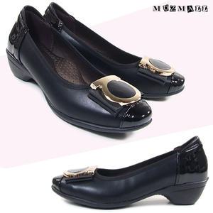 [뮤즈몰] 잉글오메가 / 4cm통굽 여성구두 정장 펌프스 플랫슈즈 단화 로퍼 회사 사무실 신발