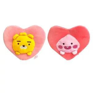 카카오 리틀프렌즈 하트 핫팩 주머니 손난로 파우치