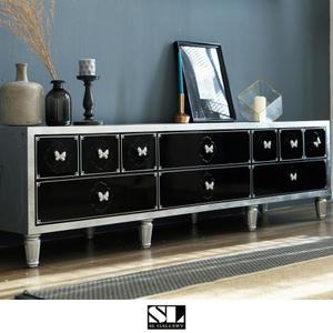 원목TV장 거실티비대 고가구 나비장 은박드레스장 B.TV대