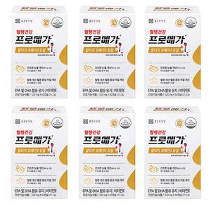 종근당 프로메가 알티지 오메가3 듀얼 6박스 6개월분