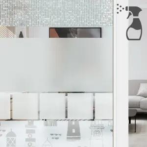 창문필름 5M 안개 썬팅지 인테리어 반투명 유리창 문