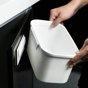 [제이라이프]어사이드 벽부착 수납함 휴지통 (중형)